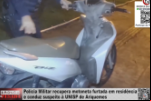 Polícia Militar recupera motoneta furtada em residência e conduz suspeito à UNISP de Ariquemes – Vídeo