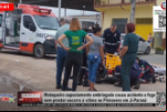 Motoqueiro supostamente embriagado causa acidente e foge sem prestar socorro à vítima em Ji–Paraná – Vídeo