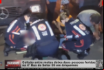Colisão entre motos deixa duas pessoas feridas na 4ª Rua do Setor 09 em Ariquemes – Vídeo
