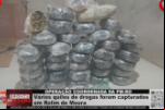 Vários quilos de drogas foram capturados em Rolim de Moura – Vídeo