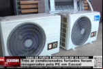 Três ar condicionados furtados foram recuperados pela PC em Cacoal – Vídeo