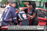 Motorista invade preferencial de rotatória e bate em outro veículo na 22 de Novembro com Jk em Ji–Paraná – Vídeo
