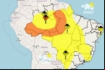 Inmet emite alerta de chuvas intensas para Ariquemes e outras cidades de Rondônia