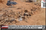 Moradora do Setor 03 faz apelo novamente sobre o péssimo estado da Al. Aracaju em Ariquemes – Vídeo