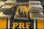 Em Ji–Paraná/RO, PRF apreende Maconha sendo transportada por mulher em ônibus