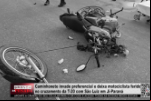 Caminhonete invade preferencial e deixa motociclista ferido no cruzamento da T20 com São Luiz em Ji–Paraná – Vídeo
