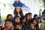 Luana Rocha entrega mais de R$ 80 mil em equipamentos para entidade do 3º setor ao participar de comemorações aos povos indígenas, em Guajará–Mirim