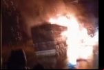 URGENTE: Duas carretas colidem e pegam fogo na BR–364, em Rondônia – Vídeos