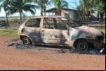 Mulher é esfaqu3ada e tem carro incendiado pelo próprio irmão em Rondônia