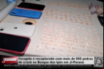 Foragido é recapturado com mais de 800 pedras de crack no Bosque dos Ipês em Ji–Paraná – Vídeo