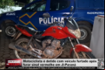 Motociclista é detido com veículo furtado após furar sinal vermelho em Ji Paraná – Vídeo