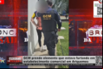GCM prende elemento que estava furtando em estabelecimento comercial em Ariquemes – Vídeo