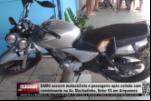 SAMU socorre motociclista e ageira após colisão com caminhonete na Av. Machadinho, Setor 05 em Ariquemes – Vídeo