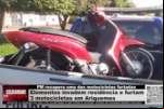 Elementos invadem residência e furtam 3 motocicletas em Ariquemes – Vídeo