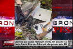Ladrões que quase mataram vítima em assalto na Linha Santa Rita em Ji– Paraná são presos pela PM – Vídeo