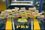 PRF–RO apreende 28kg de cocaína em Vilhena