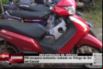 PM recupera motoneta roubada no Village do Sol em Cacoal – Vídeo