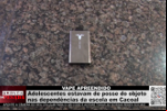VAPE APREENDIDO – Adolescentes estavam de posse do objeto nas dependências da escola em Cacoal – Vídeo