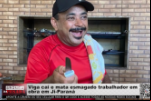 Viga cai e mata esmagado trabalhador em obra em Ji–Paraná – Vídeo