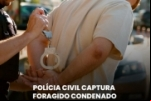 POLÍCIA CIVIL CAPTURA FORAGIDO CONDENADO A 16 ANOS POR ESTUPRO EM PORTO VELHO
