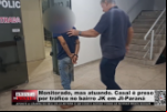 Monitorado, mas atuando Casal é preso por tráfico no bairro JK em Ji–Paraná – Vídeo