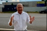 Coronel Chrisóstomo fiscaliza obra da USF Pedacinho de Chão, em Porto Velho