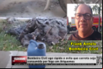 Bombeiro Civil age rápido e evita que carreta seja consumida por fogo em Ariquemes – Vídeo