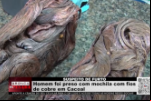 SUSPEITO DE FURTO – Homem foi preso com mochila com fios de cobre em Cacoal – Vídeo
