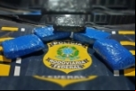 PRF apreende droga em ônibus de viagem interestadual