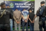Bando armado é preso após invadir residência e fazer família refém na zona leste de Porto Velho