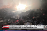 Incêndio criminoso atinge galpão da Prefeitura em Vilhena – Vídeo