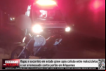 Rapaz é socorrido em estado grave após colisão entre motocicletas e ser arremessado em portão em Ariquemes – LIVE: ESTAMOS NO AR! PROGRAMA BRONCA DA PESADA